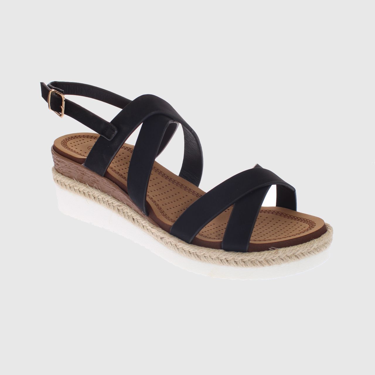 SANDALIAS MUJER VÍA FRANCA NEGRO ART. 52108B30603BLACK - 1