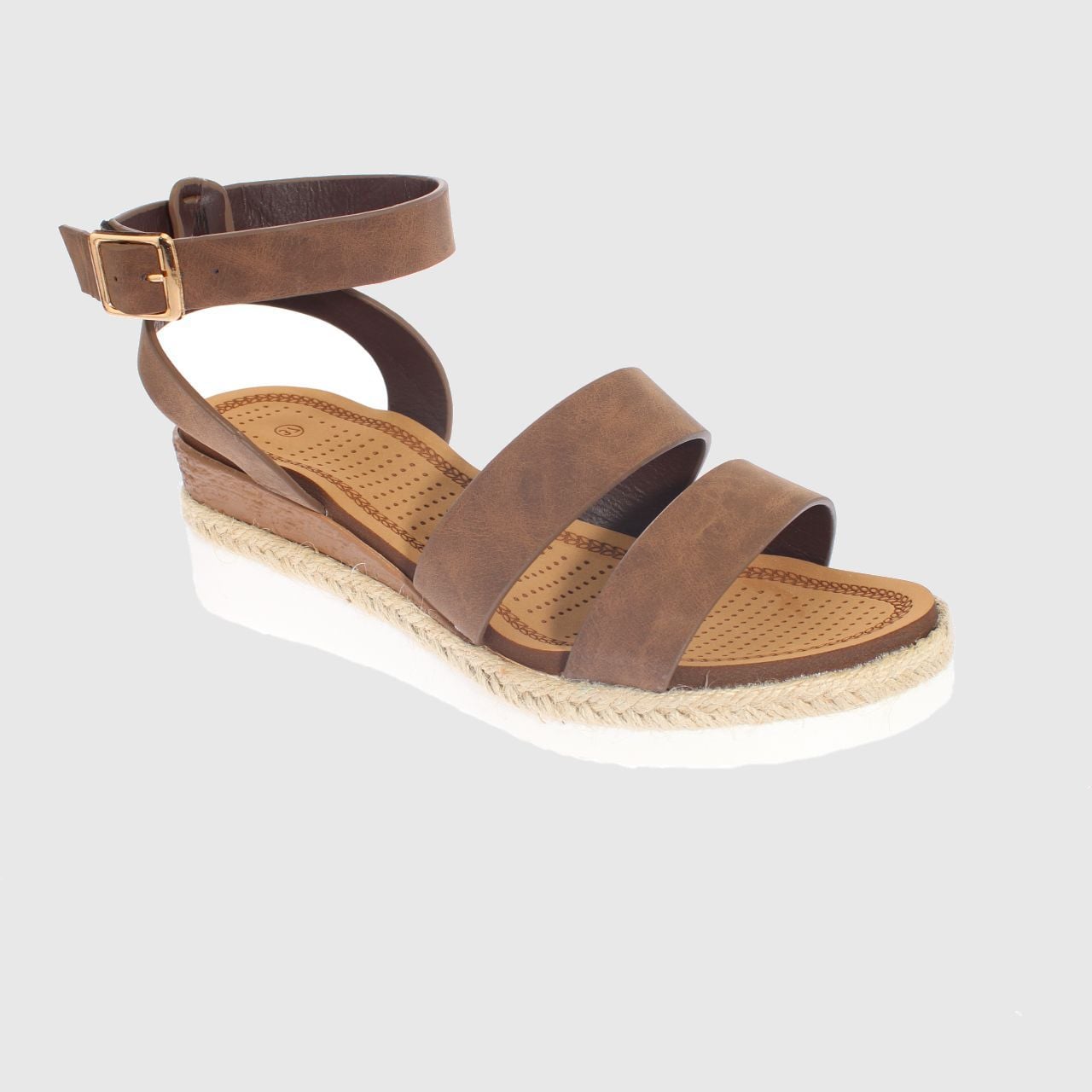 SANDALIAS MUJER VÍA FRANCA D. BROWN ART. 52108B30602DBROWN - 1