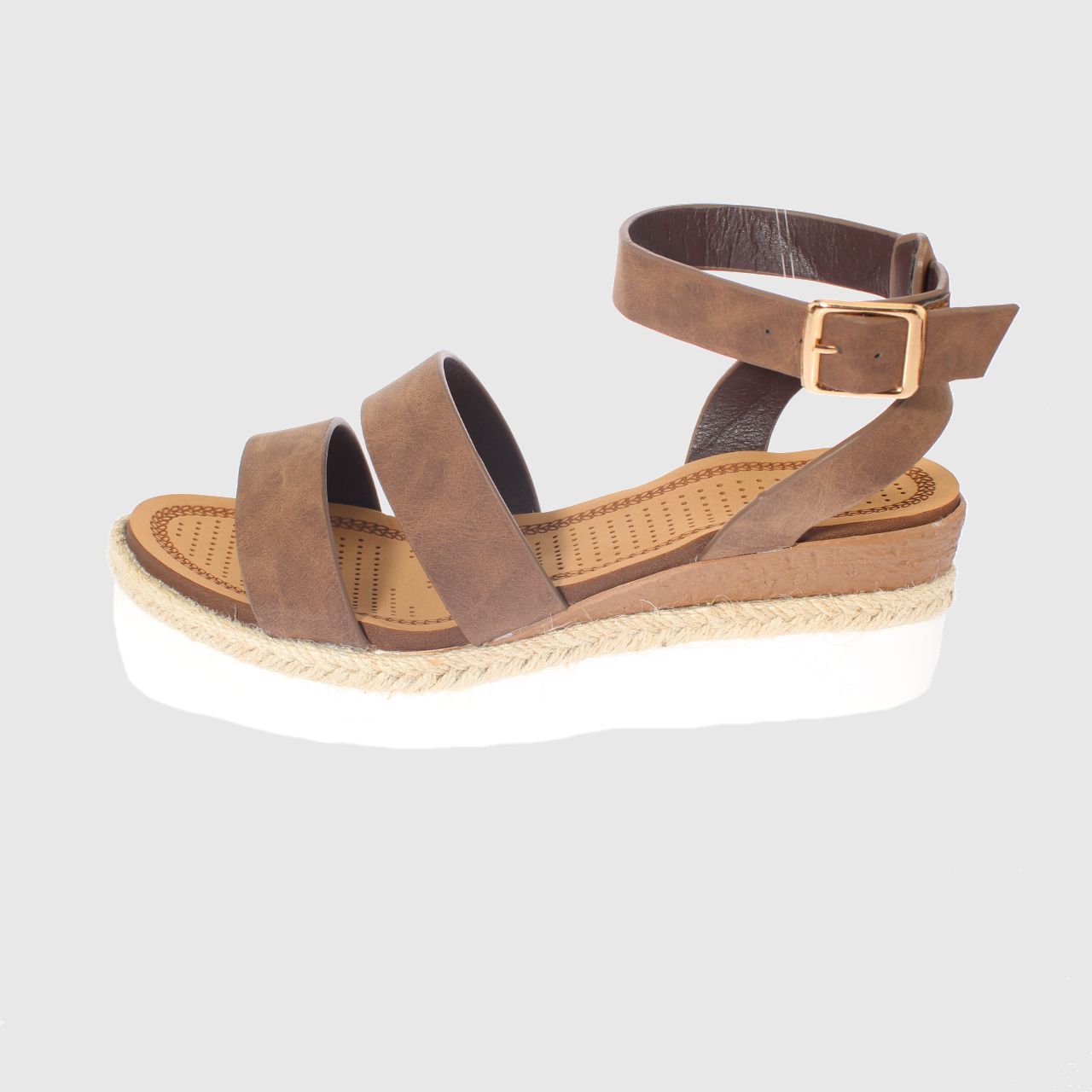 SANDALIAS MUJER VÍA FRANCA D. BROWN ART. 52108B30602DBROWN - 2
