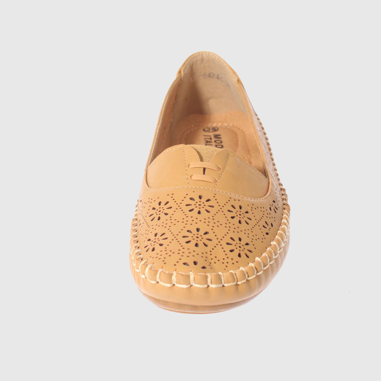 MOCASINES MUJER VIA FRANCA CAMEL MODELO ITALIANO ART. 5ASK64247 - 3