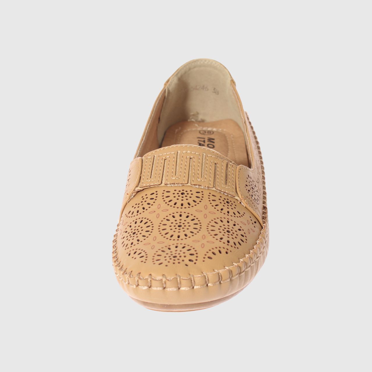 MOCASINES MUJER VIA FRANCA CAMEL MODELO ITALIANO ART. 5ASK64246 - 3