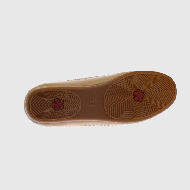 MOCASIN BEIGE MODELO ITALIANO ART. 5ASK64243BEIGE - 6