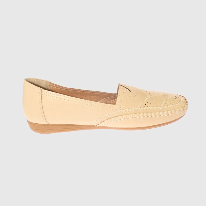 MOCASIN BEIGE MODELO ITALIANO ART. 5ASK64248BEIGE - 4
