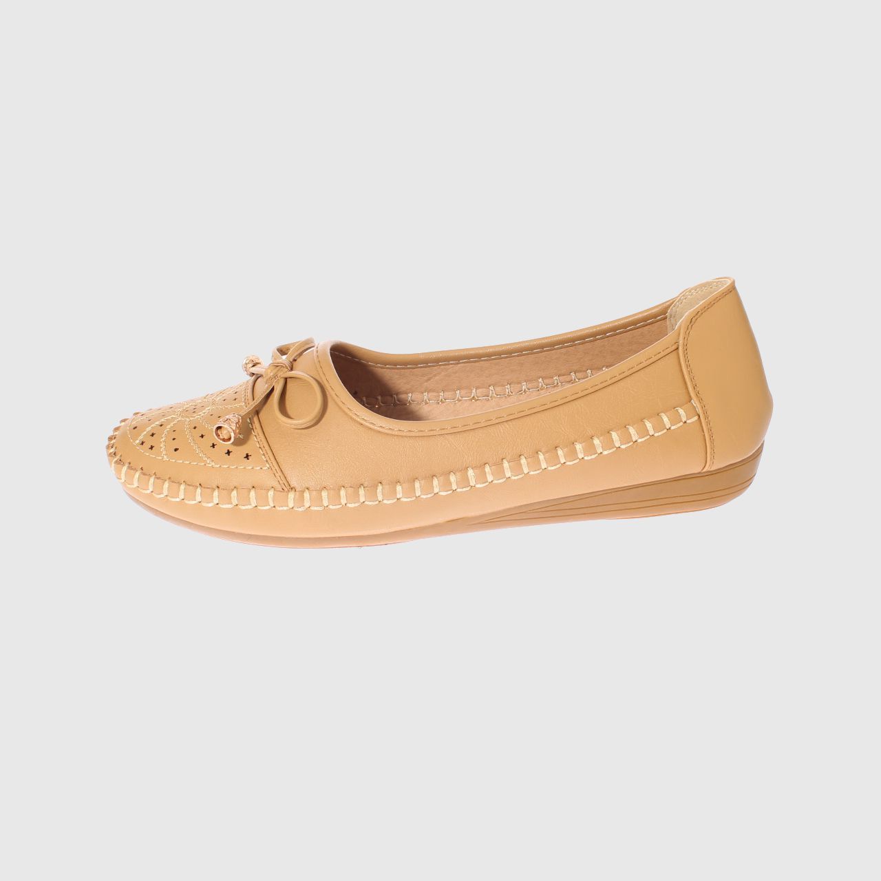 MOCASIN CAMEL MODELO ITALIANO ART. 5ASK64237CAMEL - 2