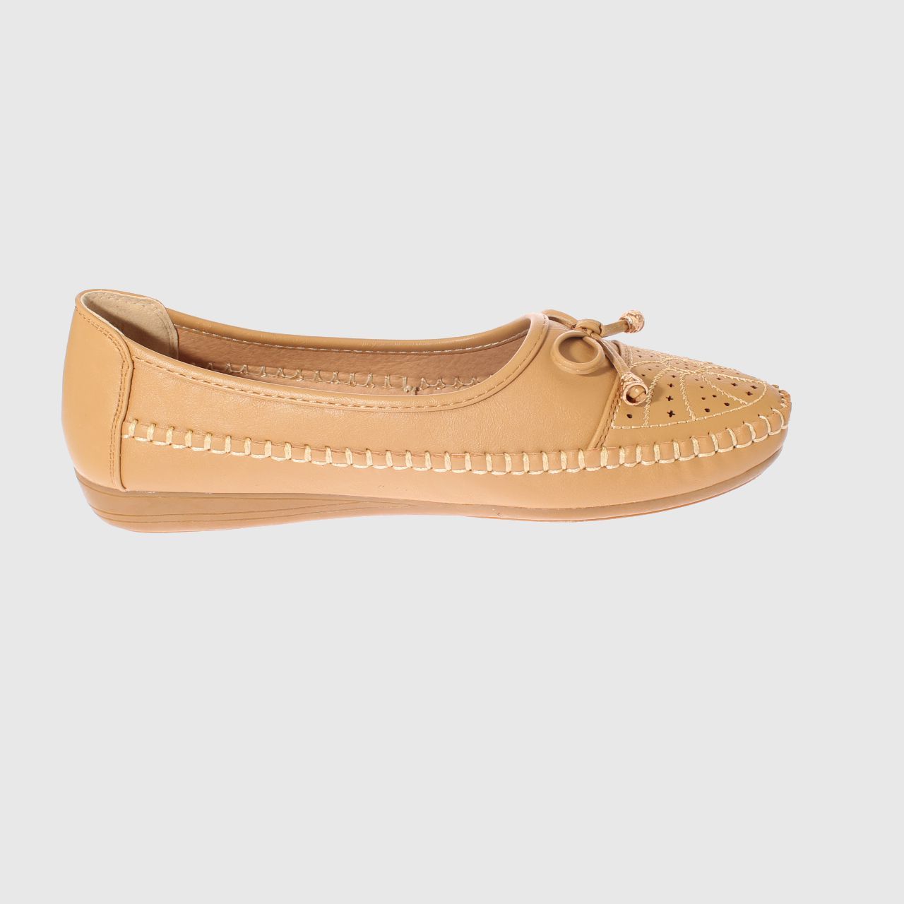 MOCASIN CAMEL MODELO ITALIANO ART. 5ASK64237CAMEL - 4