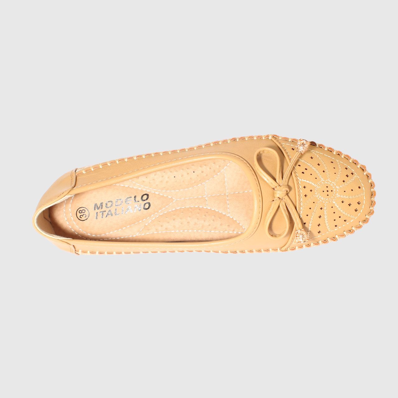 MOCASIN CAMEL MODELO ITALIANO ART. 5ASK64237CAMEL - 6