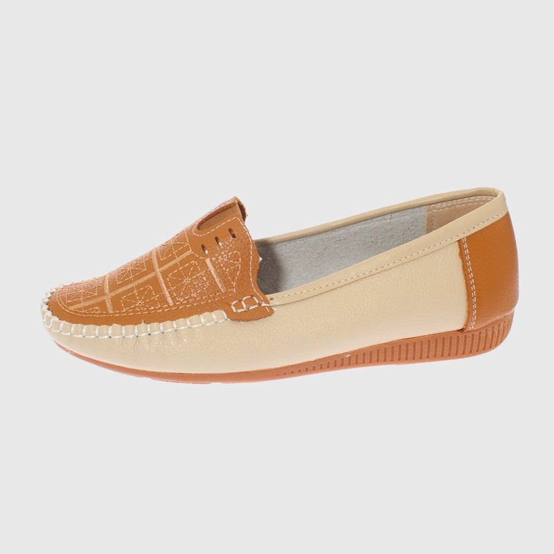 MOCASIN BEIGE VIA FRANCA ART. 5NPX2844BEIGE - 2