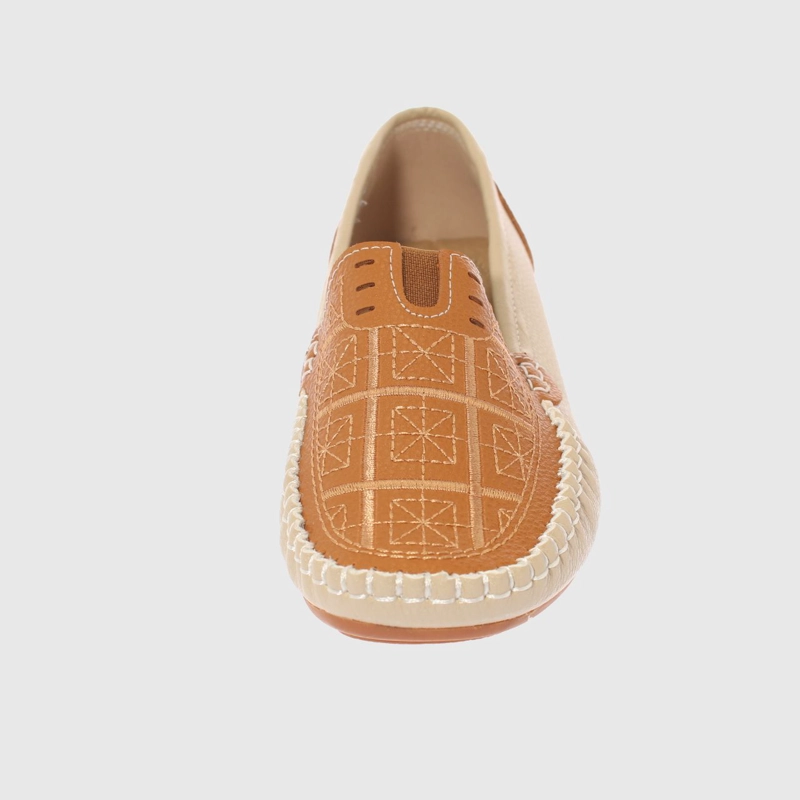 MOCASIN BEIGE VIA FRANCA ART. 5NPX2844BEIGE - 3
