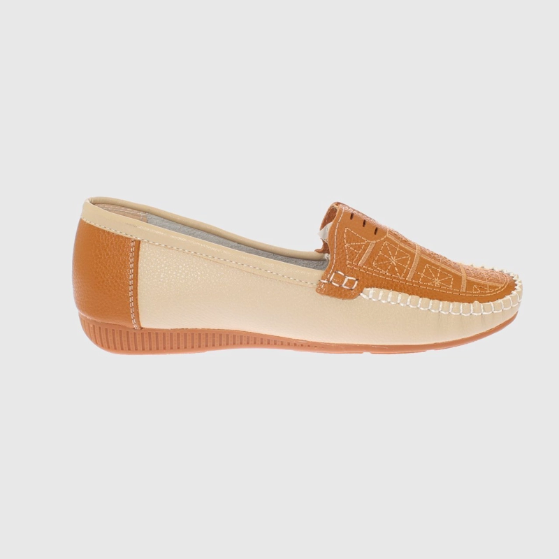 MOCASIN BEIGE VIA FRANCA ART. 5NPX2844BEIGE - 4