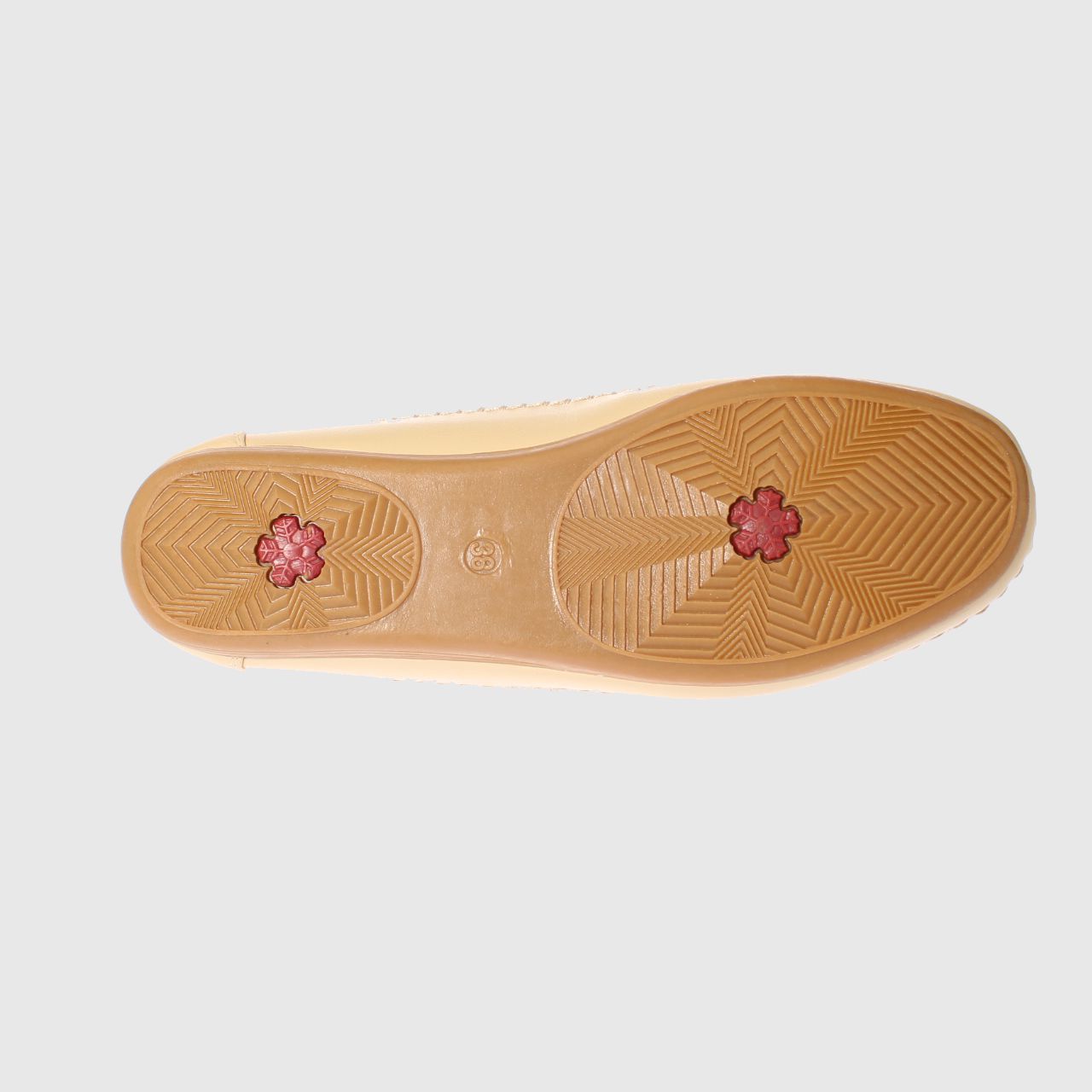 MOCASINES MUJER VIA FRANCA BEIGE MODELO ITALIANO ART. 5ASK64246 - 5