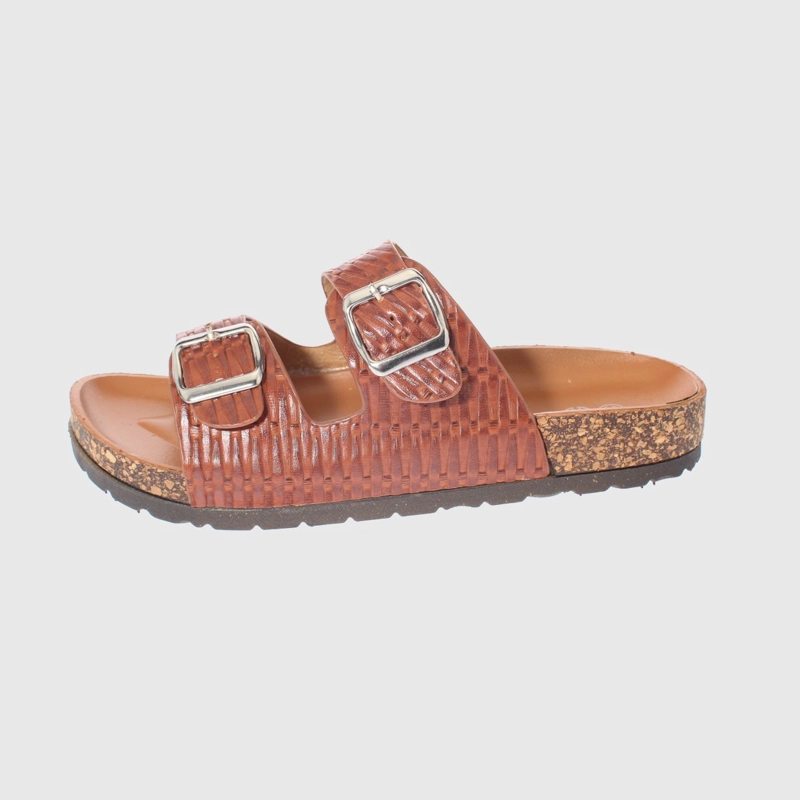 SANDALIAS MUJER VÍA FRANCA CAFÉ ART. 51109B40960BROWN - 2