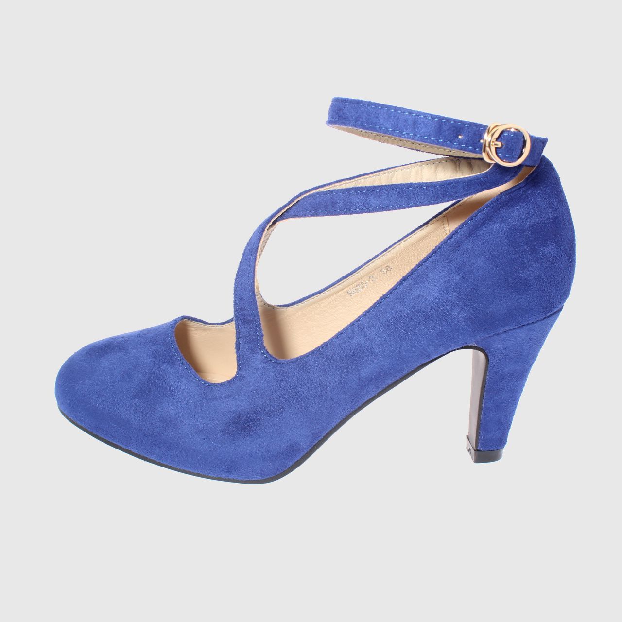 ZAPATO TACO AZUL HERIEL ART. 5H6553BLUE - 2