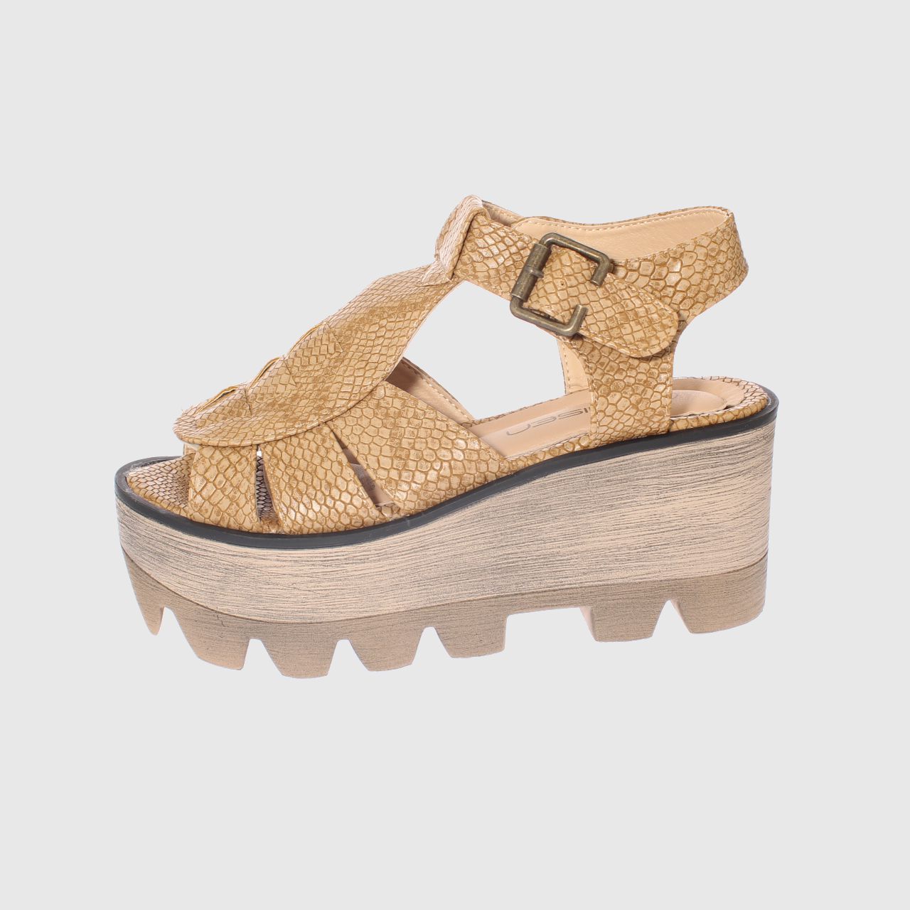SANDALIAS MUJER VÍA FRANCA BEIGE PLATAFORMA ART. 5CP1601CBEIGE - 2
