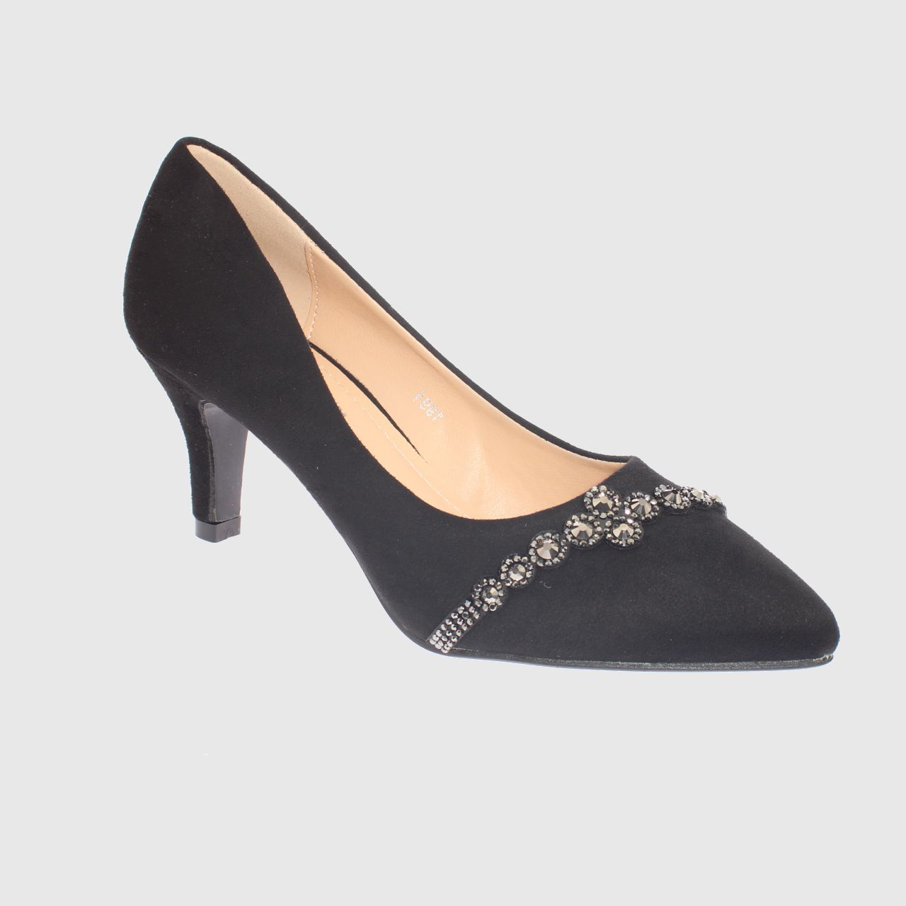 ZAPATO TACO NEGRO MIA MIA ART. 51991BLACK - 1