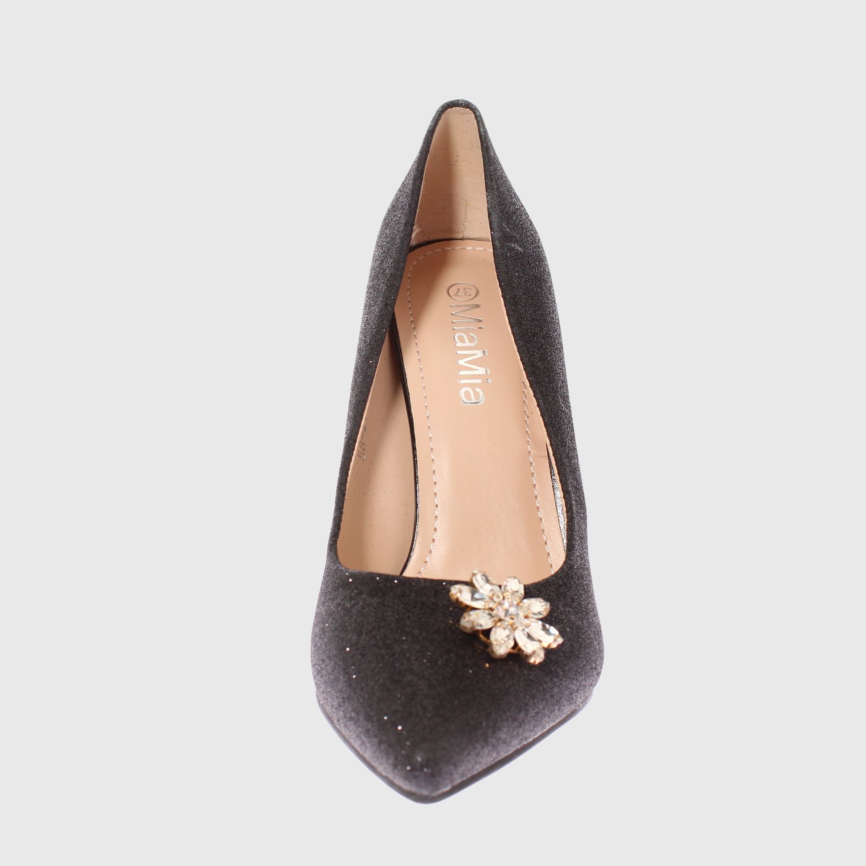 ZAPATO TACO NEGRO MIA MIA ART. 55821BLACK - 8