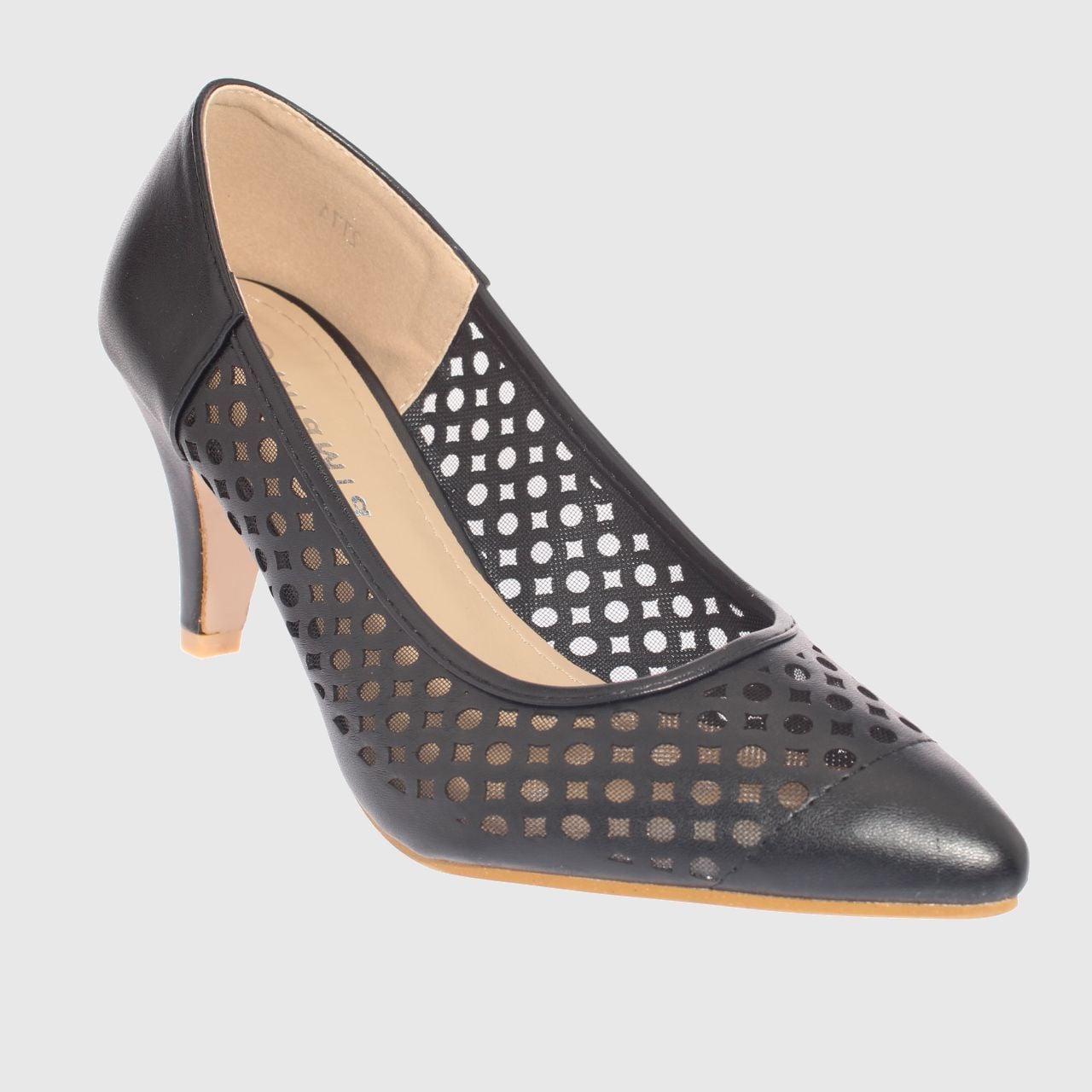 ZAPATO TACO NEGRO MIA MIA ART. 52771BLACK - 1