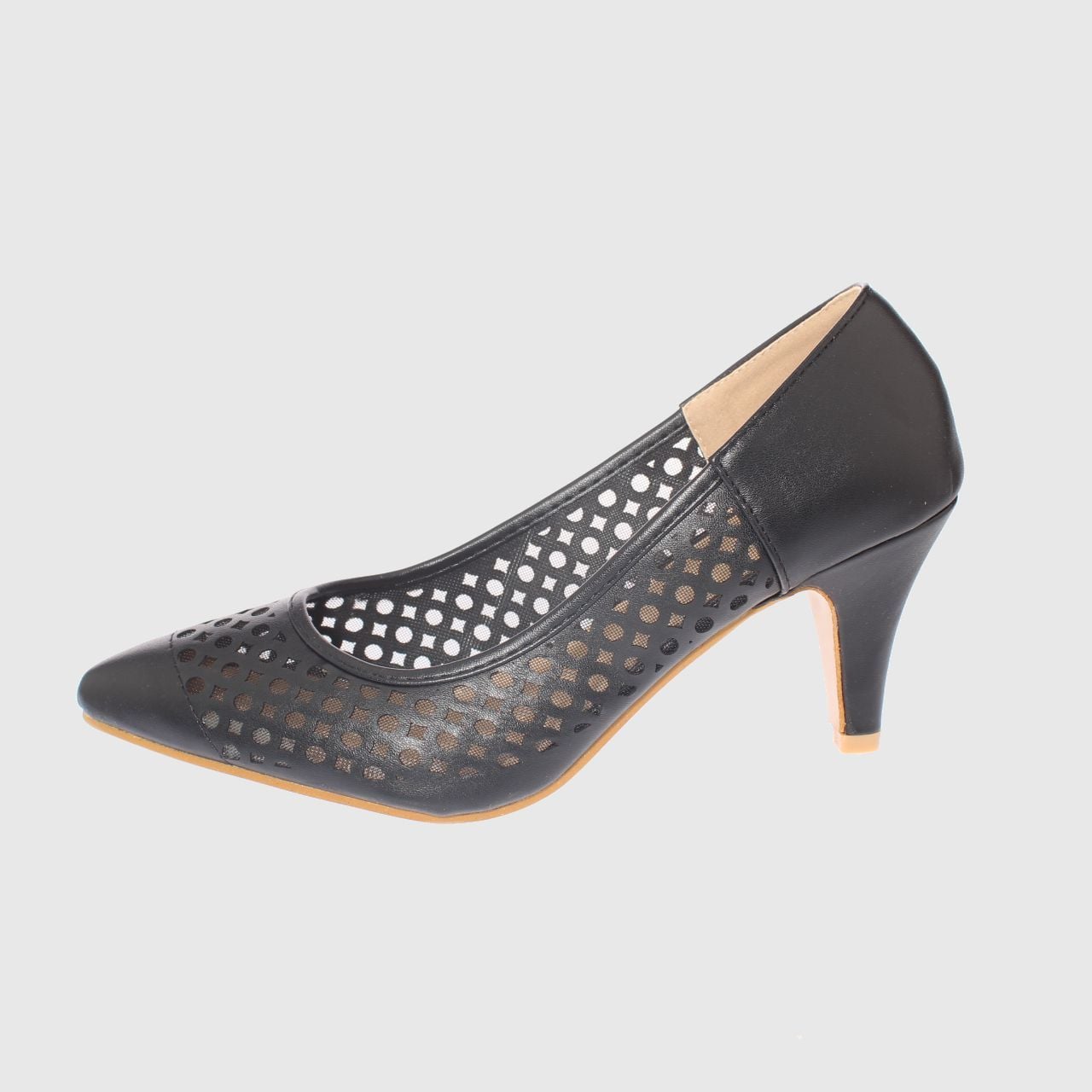 ZAPATO TACO NEGRO MIA MIA ART. 52771BLACK - 2