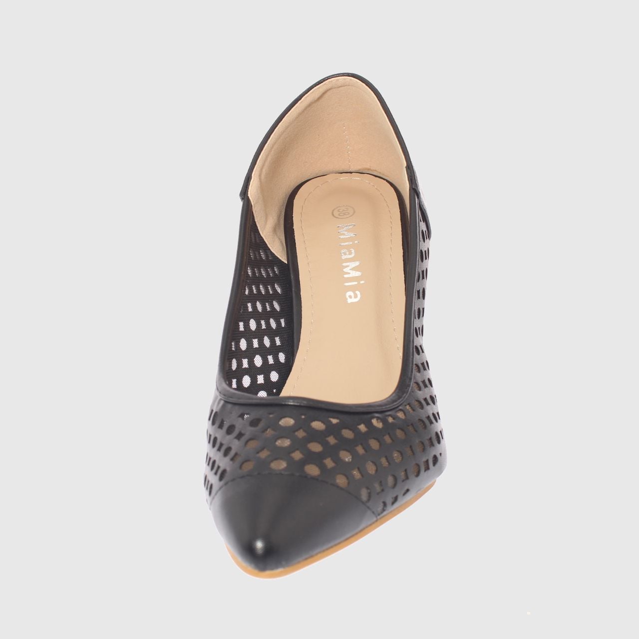 ZAPATO TACO NEGRO MIA MIA ART. 52771BLACK - 3