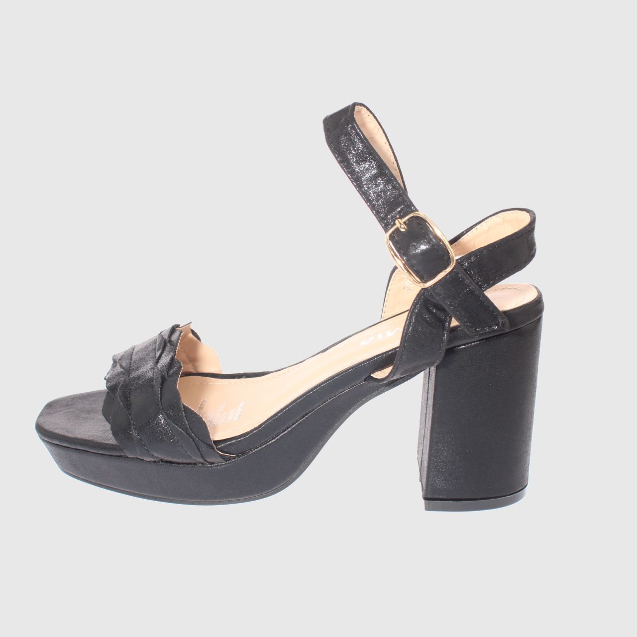 SANDALIA TACO NEGRO MIA MIA ART. 520271BLACK - 2