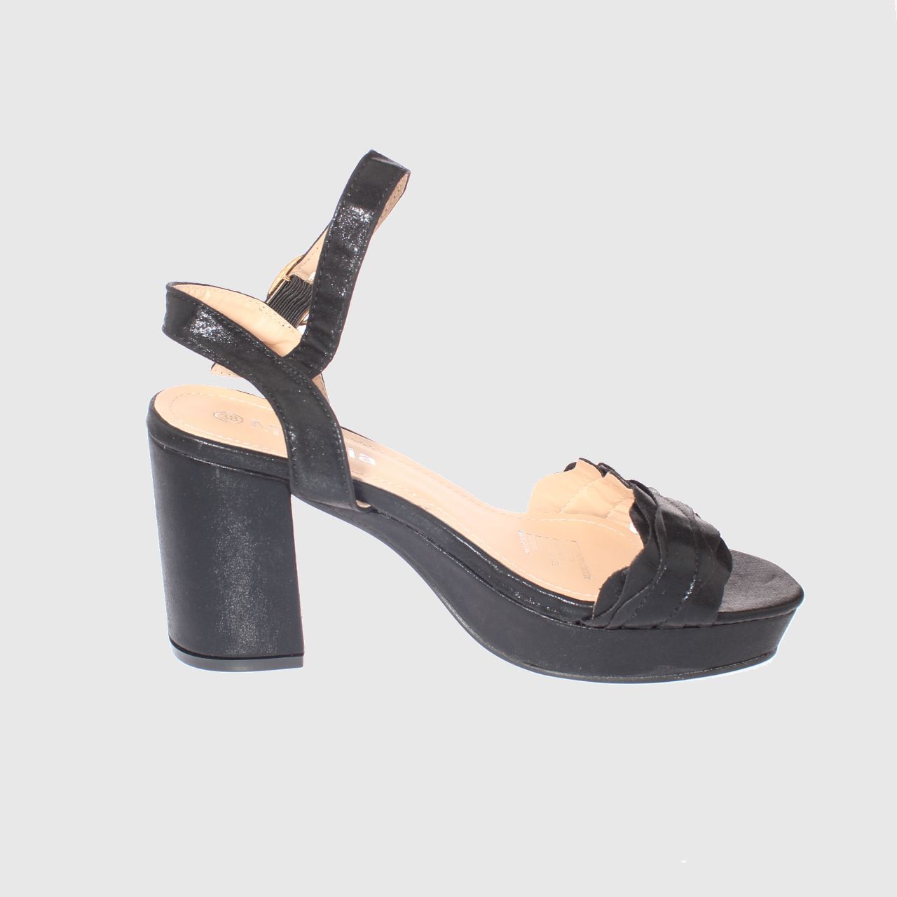 SANDALIA TACO NEGRO MIA MIA ART. 520271BLACK - 4