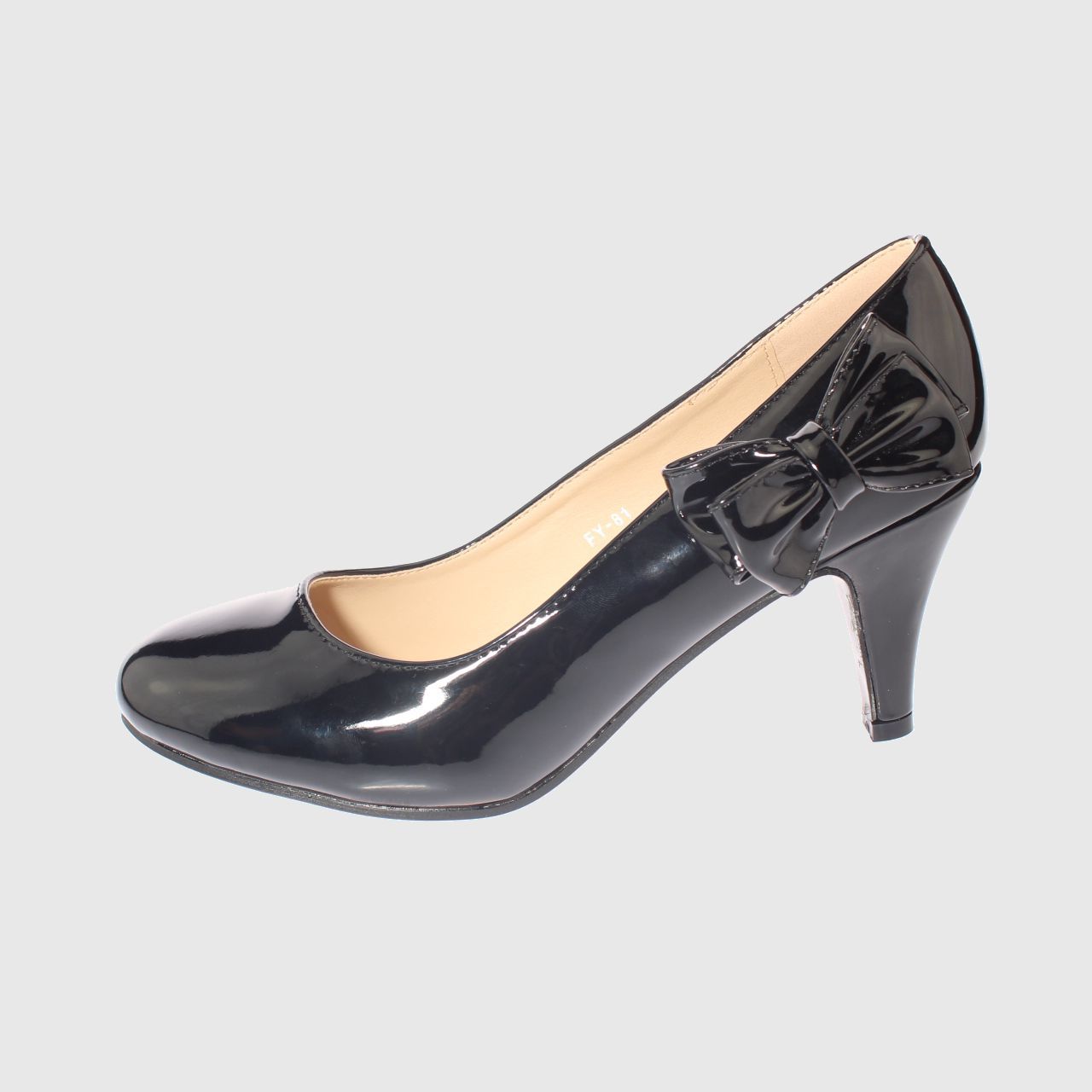 ZAPATO TACO NEGRO MIA MIA ART. 5FY81BLACK - 2