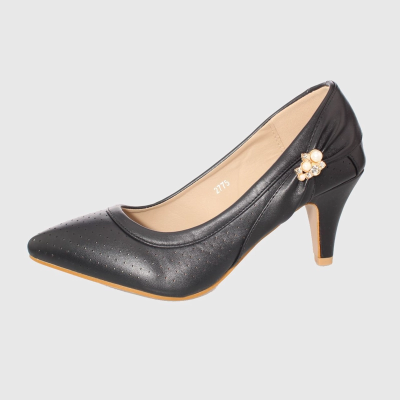 ZAPATO TACO NEGRO MIA MIA ART. 52775BLACK - 2