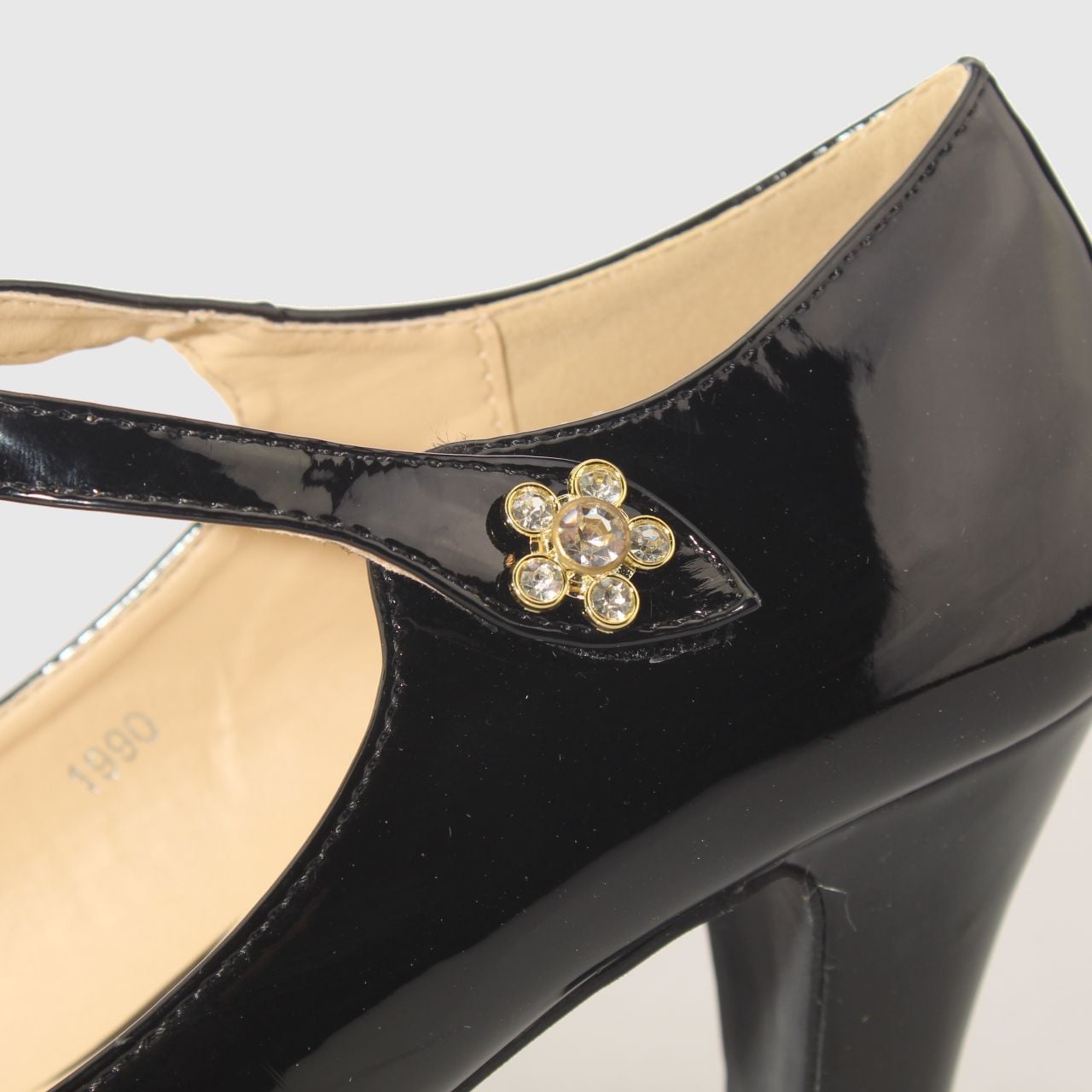 ZAPATO TACO NEGRO MIA MIA ART. 51990BLACK - 5