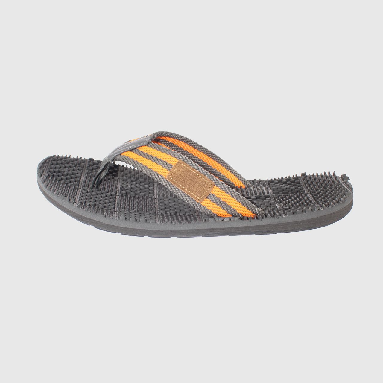 SANDALIAS HOMBRE VÍA FRANCA GRIS /NARANJO ART. 8NO5044GREYORANGE - 2