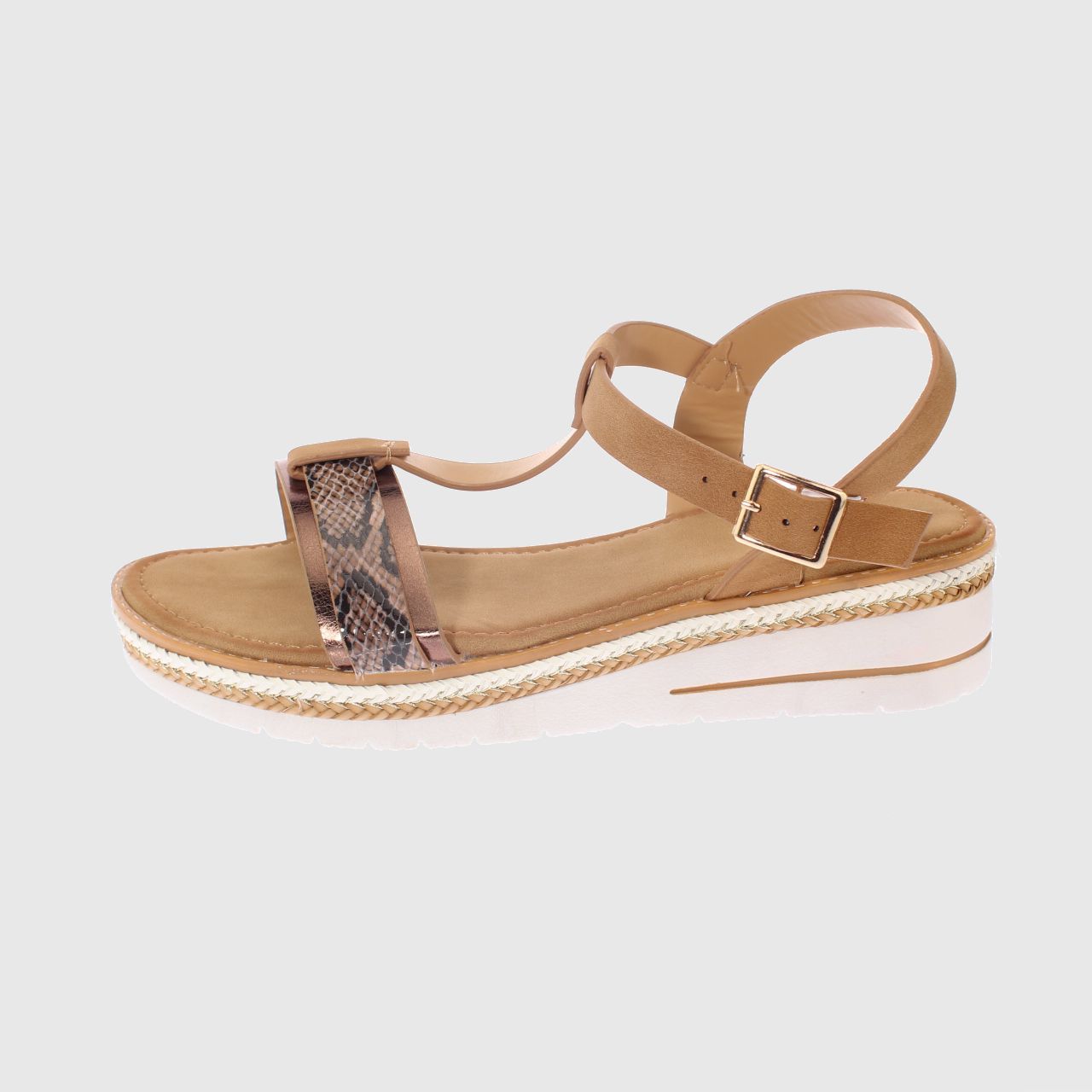 SANDALIA CAFE VIA FRANCA ART. 52109B40937BROWN - 4