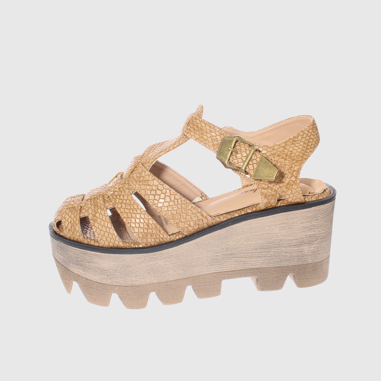 SANDALIAS MUJER VÍA FRANCA BEIGE PLATAFORMA ART. 5CP1602CBEIGE - 2