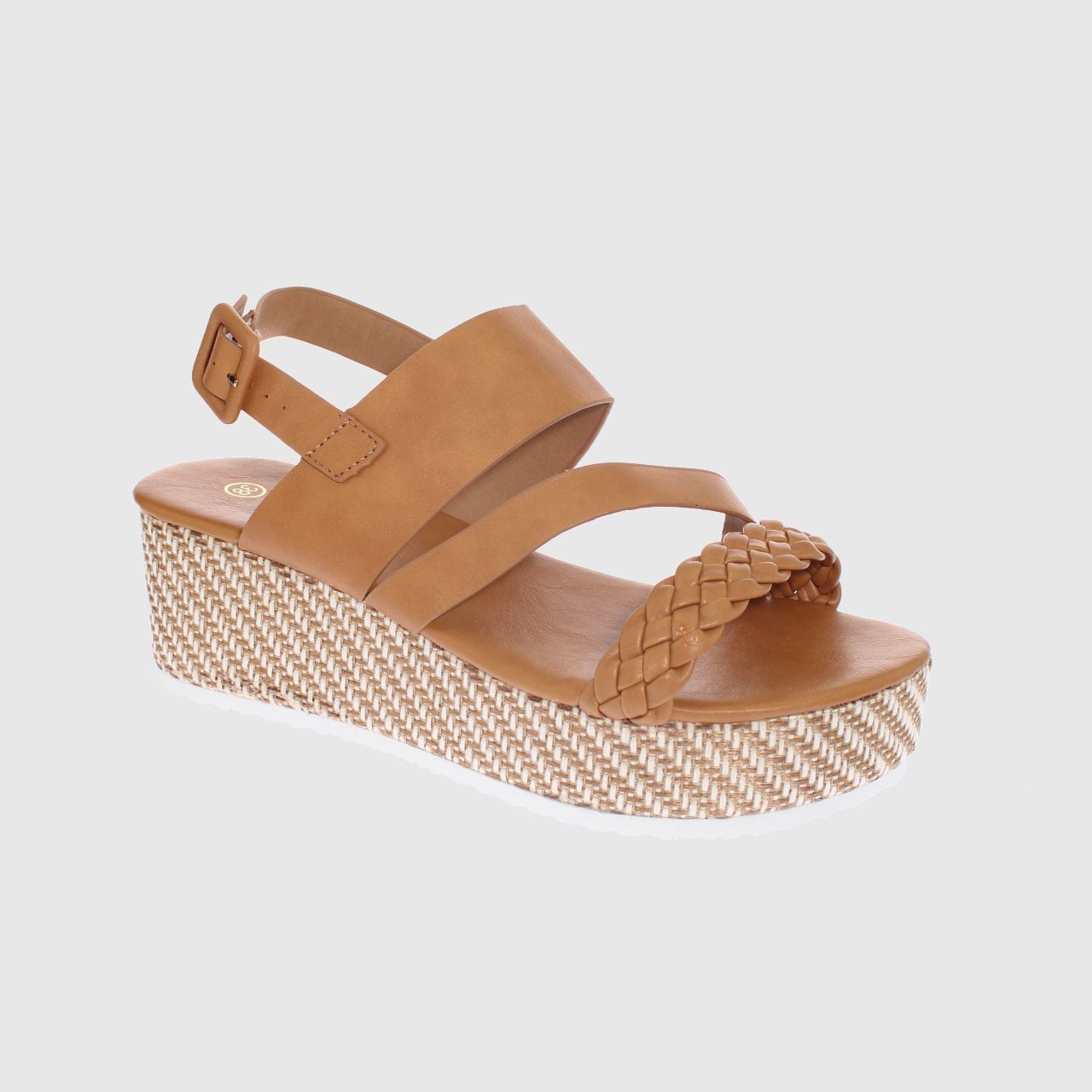 SANDALIAS MUJER VÍA FRANCA CAFÉ PLATAFORMA ART. 52111B1156YBROWN - 1