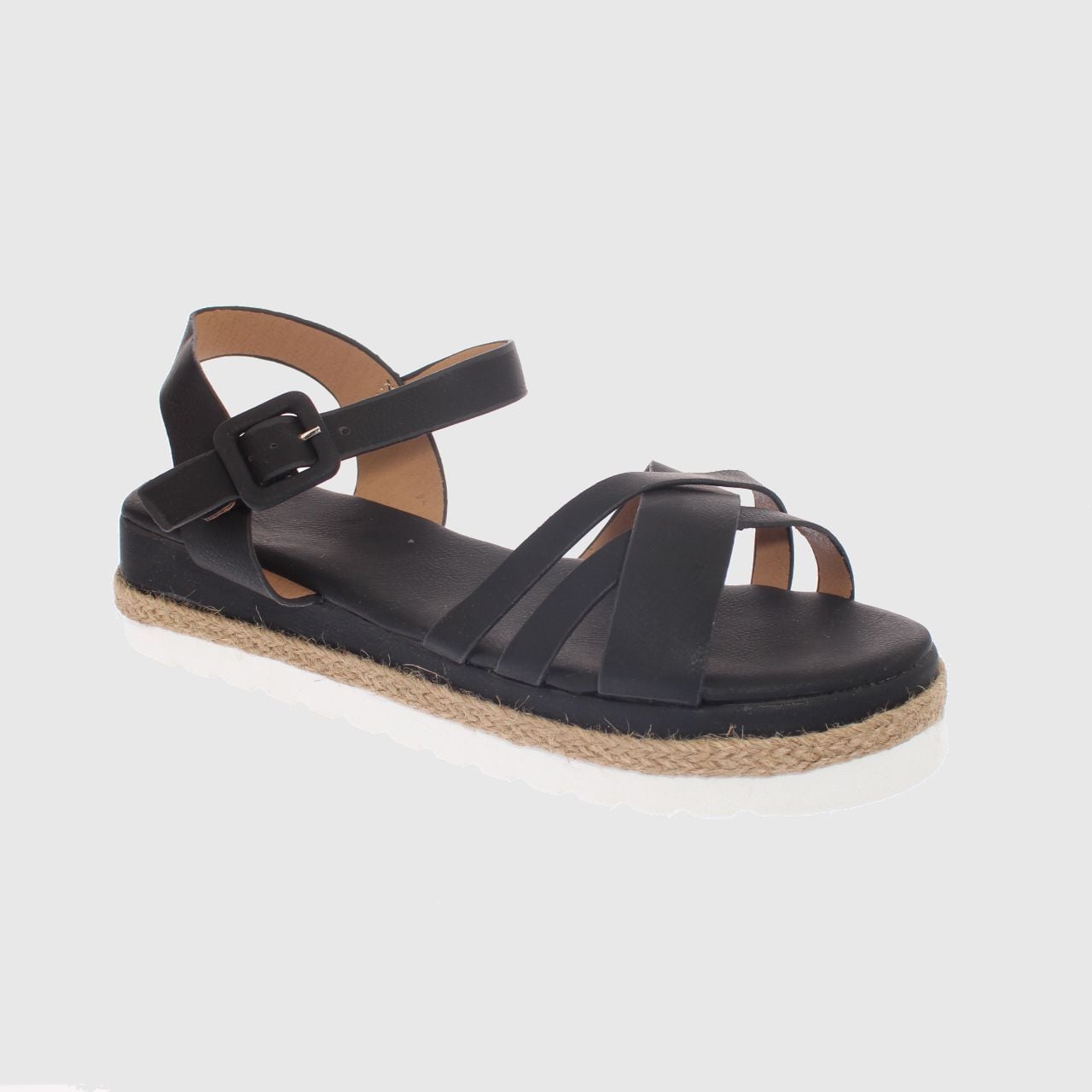 SANDALIAS MUJER VÍA FRANCA NEGRO PLATAFORMA ART. 52111B31160BLACK - 1