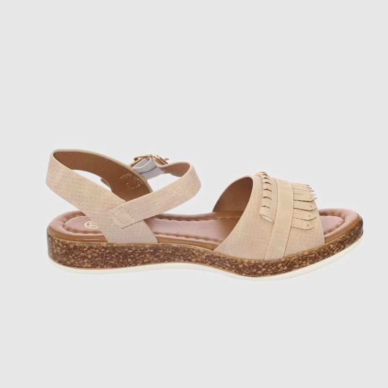 SANDALIAS NIÑA VÍA FRANCA BEIGE ART. 32111C31162BEIGE - 4