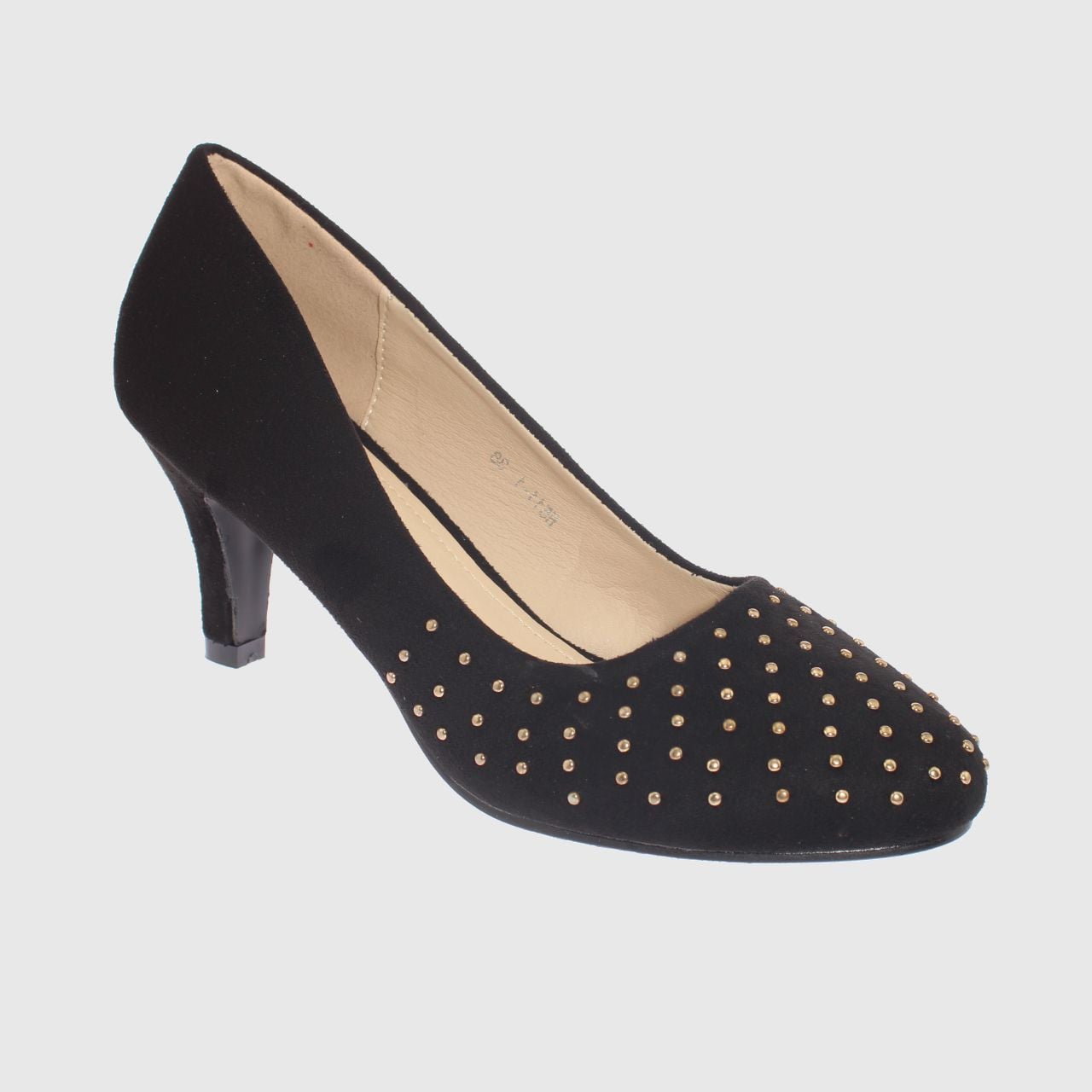 ZAPATO TACO NEGRO HERIEL ART. 5H5111BLACK - 1