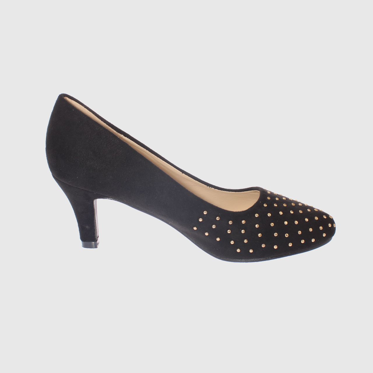 ZAPATO TACO NEGRO HERIEL ART. 5H5111BLACK - 4