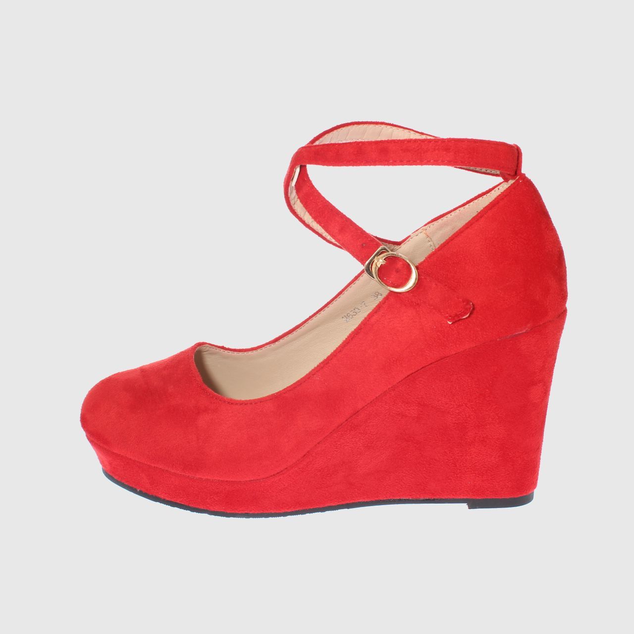 ZAPATO PLATAFORMA ROJO HERIEL ART. 5H6393RED - 2