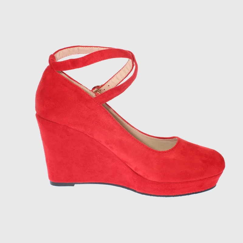 ZAPATO PLATAFORMA ROJO HERIEL ART. 5H6393RED - 4