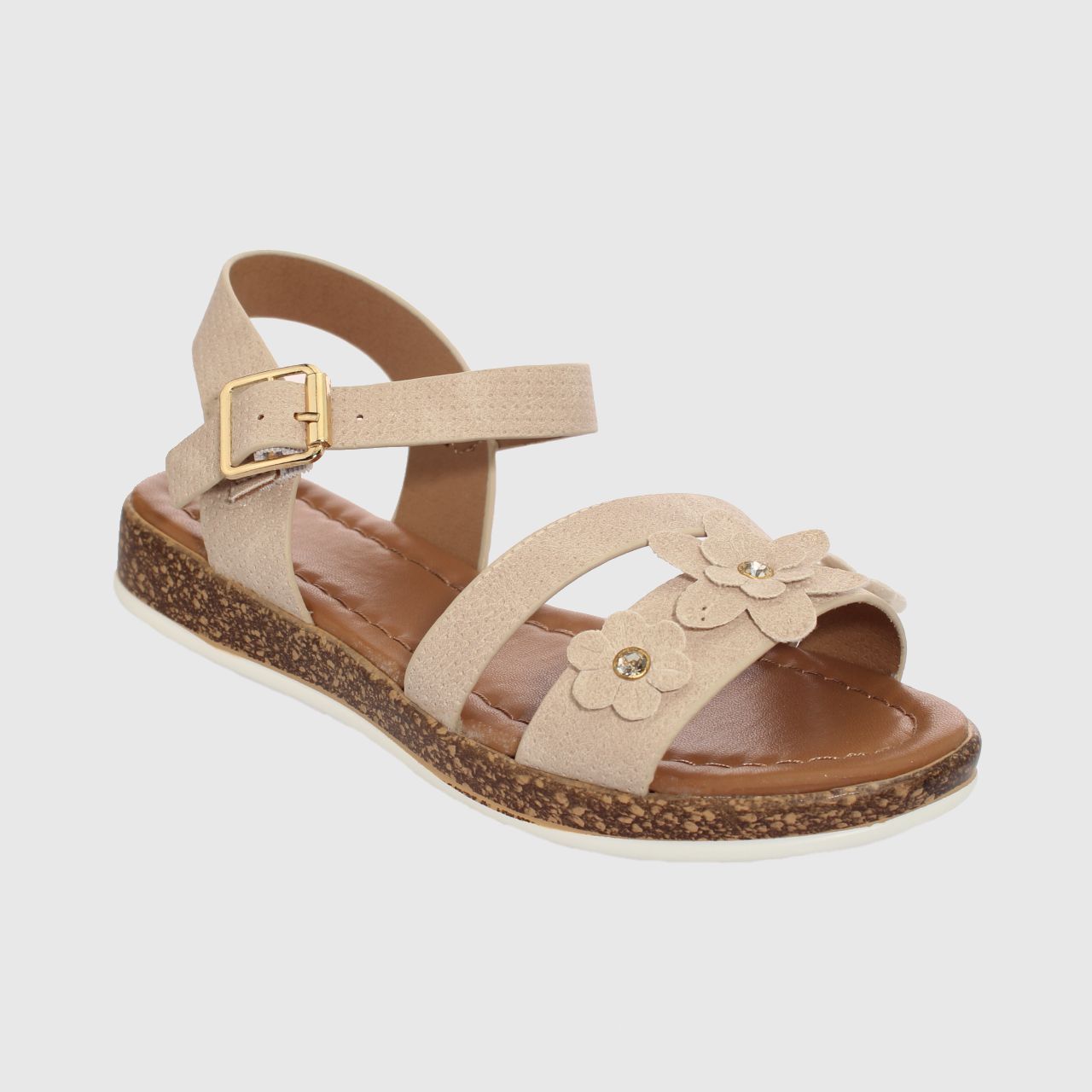 SANDALIA BEIGE VIA FRANCA ART. 32111C31163BEIGE - 1