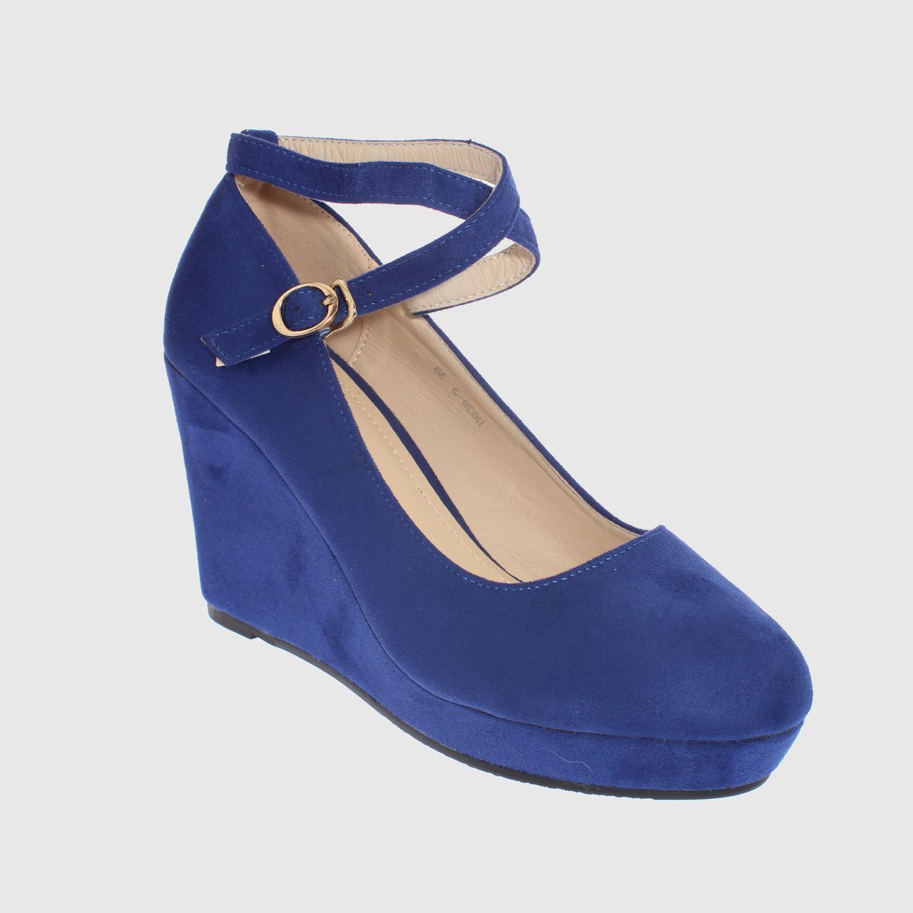 ZAPATO PLATAFORMA AZUL HERIEL ART. 5H6393BLUE - 1