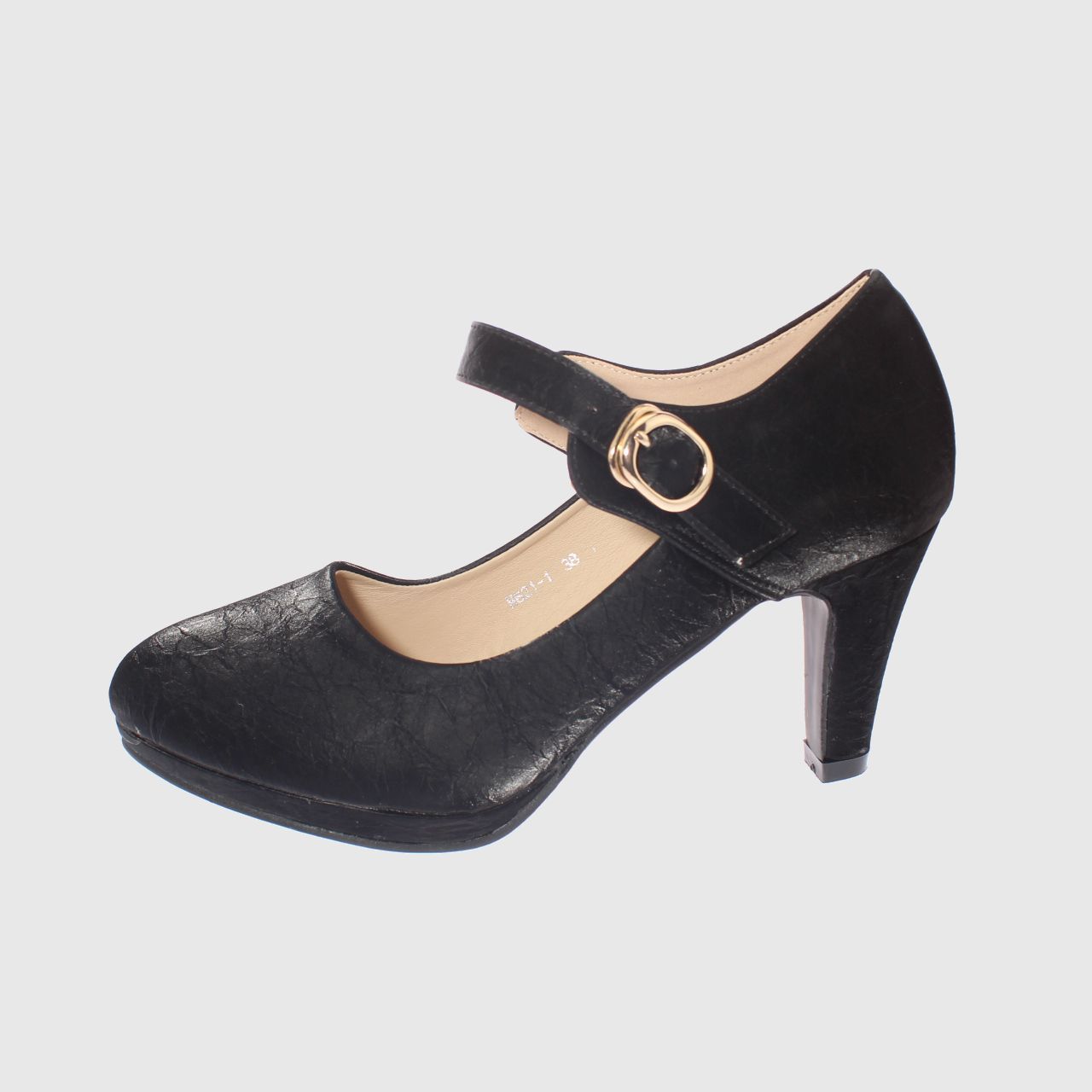 ZAPATO TACO NEGRO HERIEL ART. 5H6211BLACK - 2