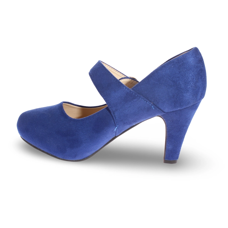 ZAPATO TACO AZUL VIA FRANCA ART. 5H6863BLUE - 4