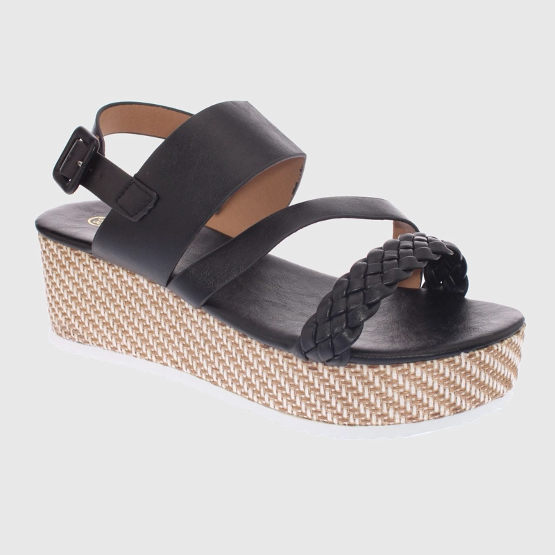 SANDALIAS MUJER VÍA FRANCA NEGRO PLATAFORMA ART. 52111B1156BLACK - 1