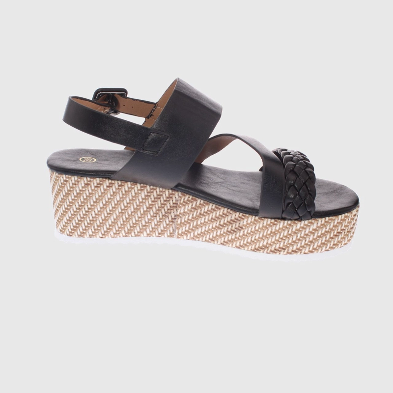 SANDALIAS MUJER VÍA FRANCA NEGRO PLATAFORMA ART. 52111B1156BLACK - 4