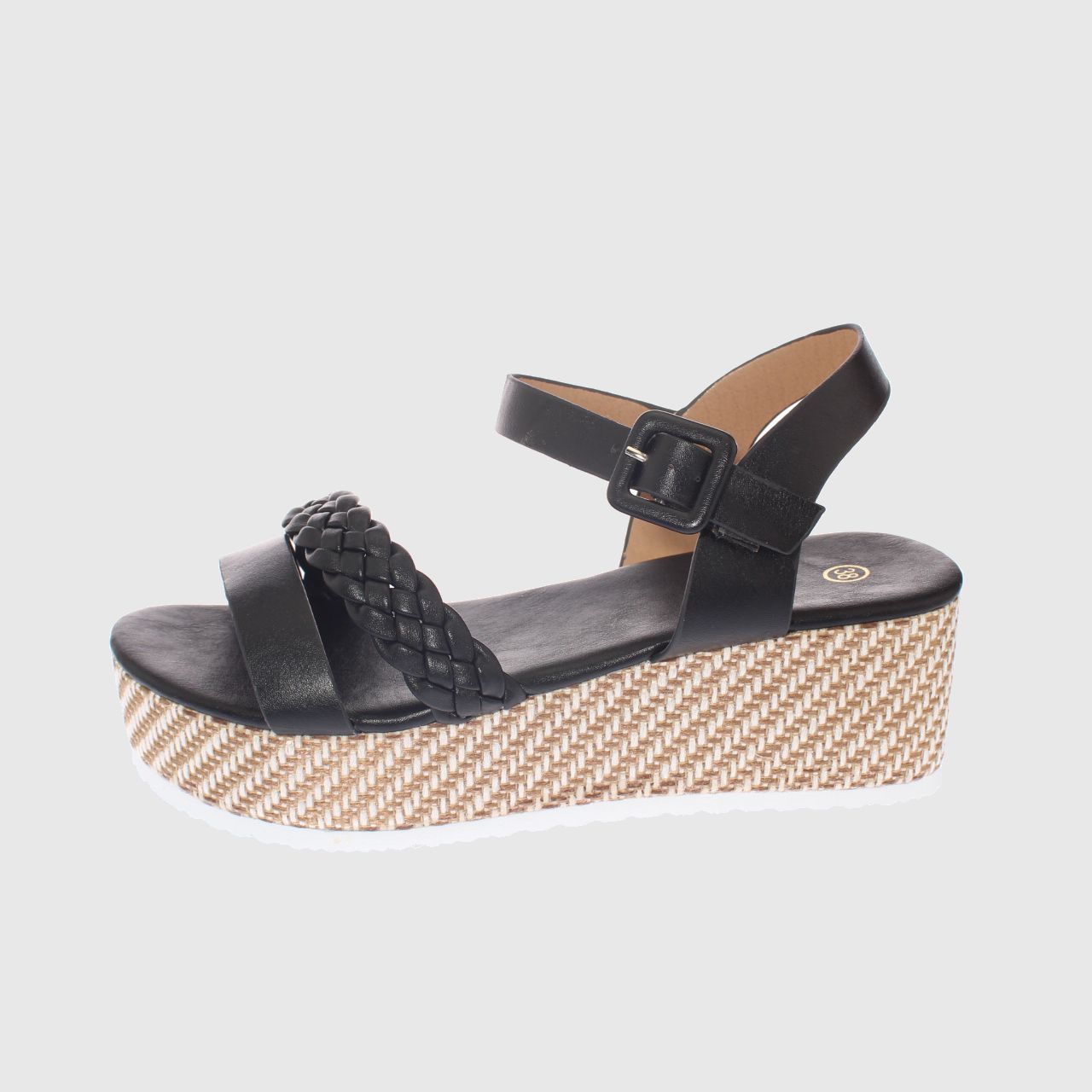 SANDALIAS MUJER VÍA FRANCA NEGRO PLATAFORMA ART. 52111B1155BLACK - 2