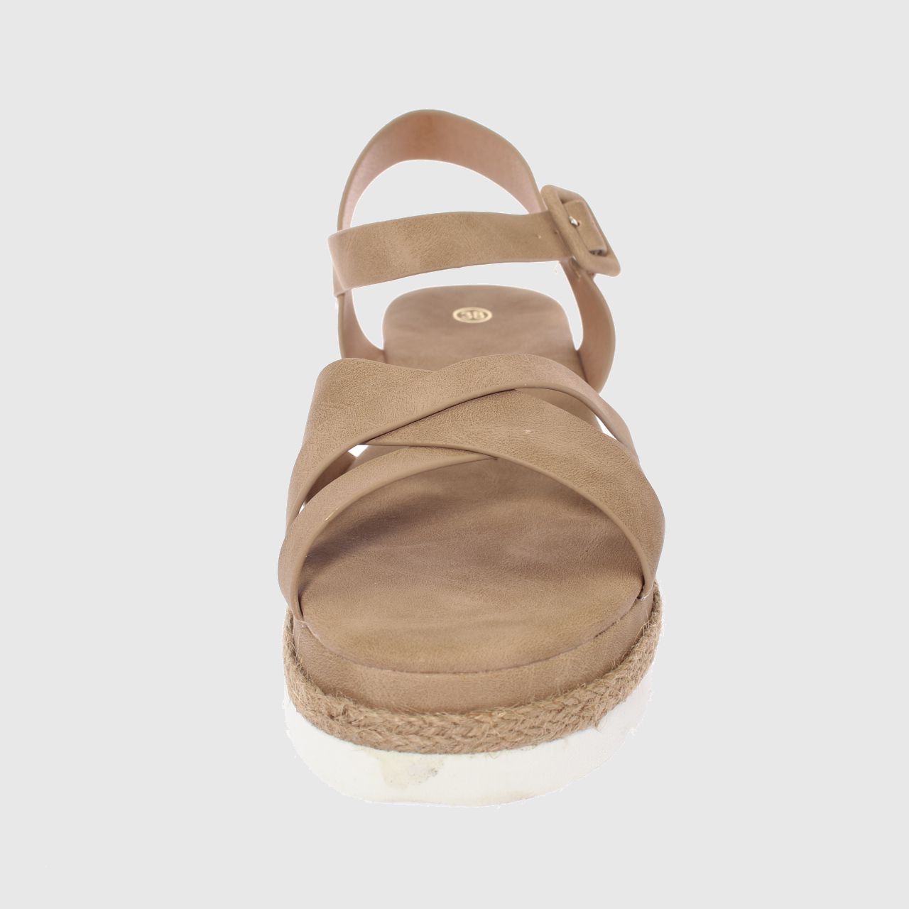 SANDALIAS MUJER VÍA FRANCA PLATAFORMA KHAKI ART. 52111B31160KHAKI - 3