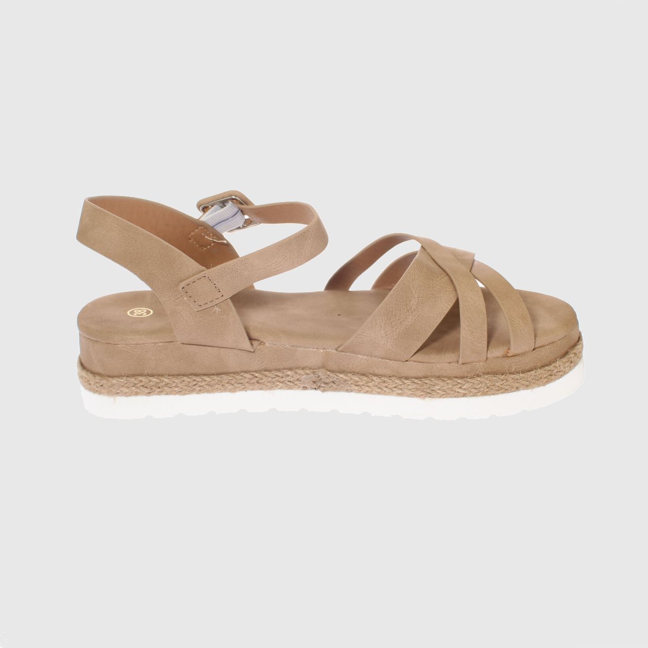 SANDALIAS MUJER VÍA FRANCA PLATAFORMA KHAKI ART. 52111B31160KHAKI - 4