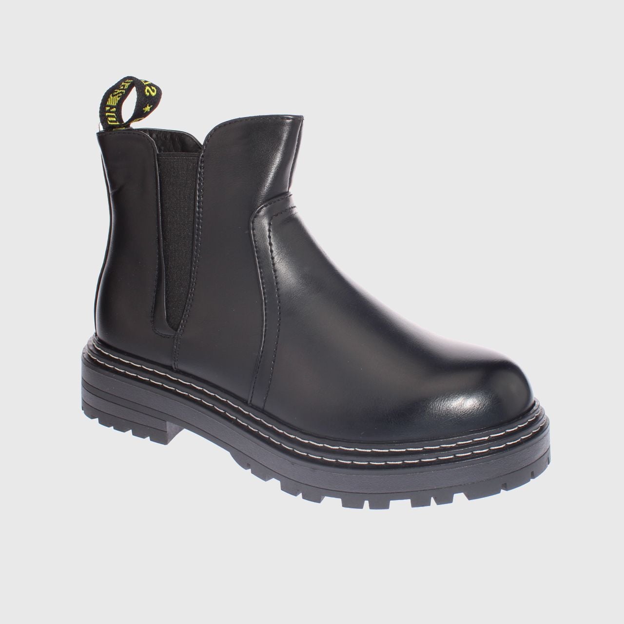 BOTÍN VÍA FRANCA NEGRO ARMY ART. 5QM2061BLACK URBANO - 1