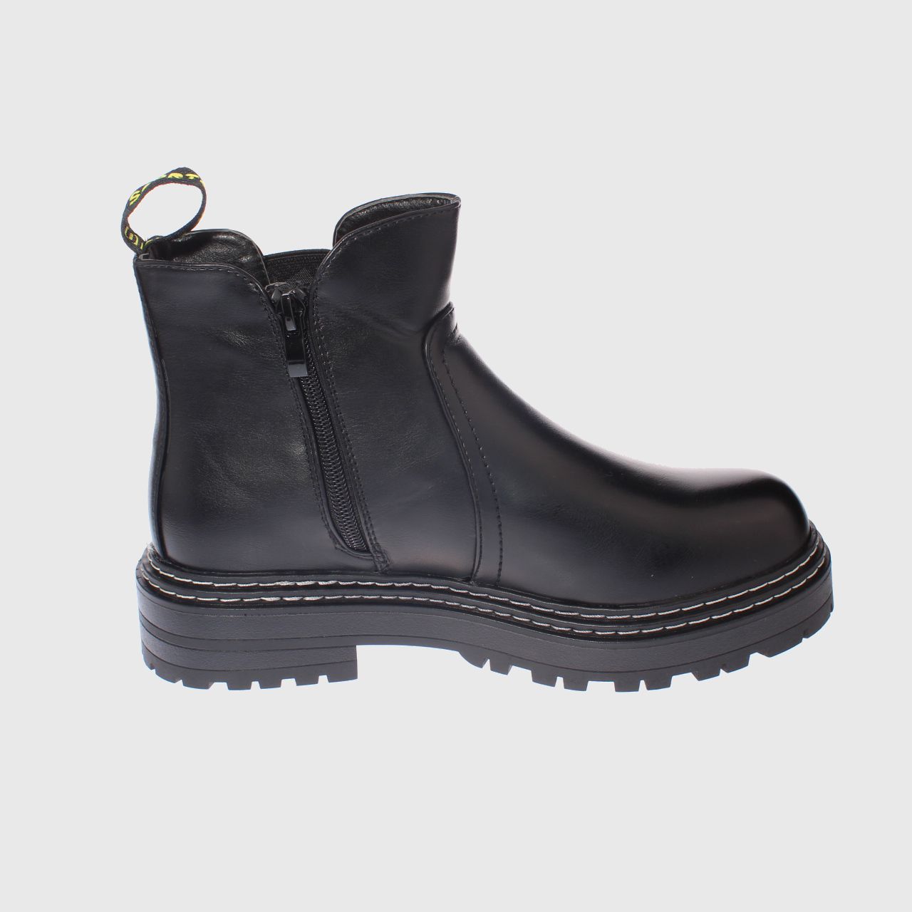 BOTÍN VÍA FRANCA NEGRO ARMY ART. 5QM2061BLACK URBANO - 3