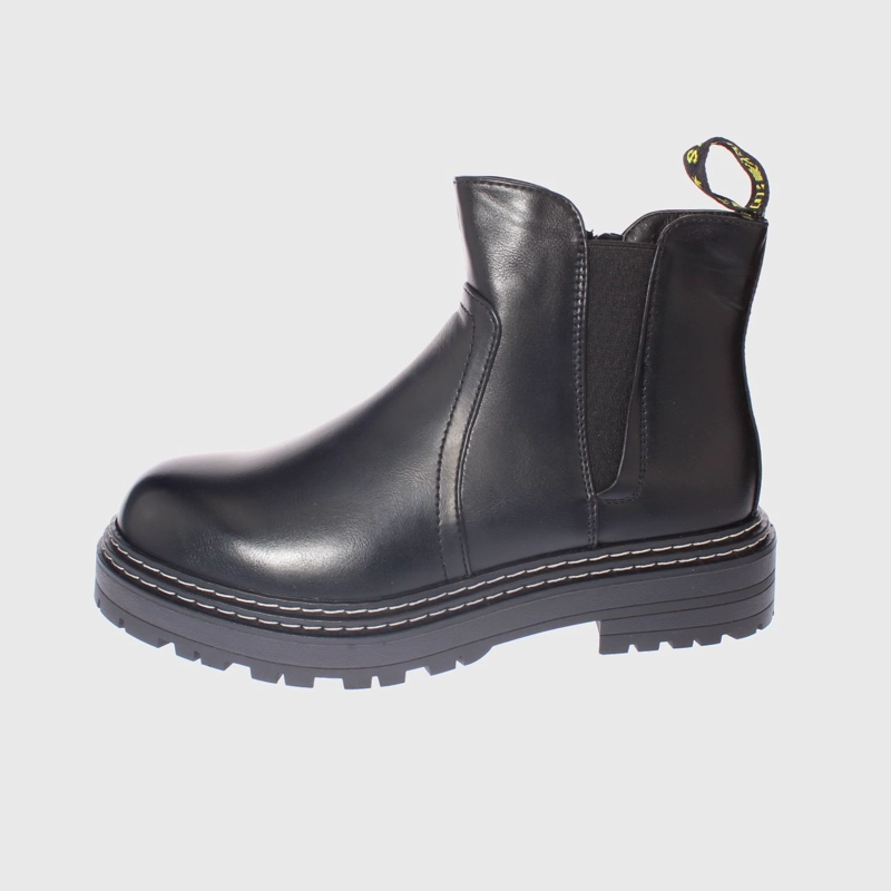 BOTÍN VÍA FRANCA NEGRO ARMY ART. 5QM2061BLACK URBANO - 6