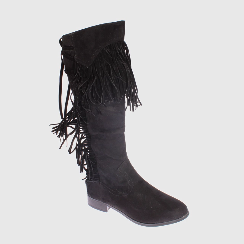 BOTAS MUJER VÍA FRANCA NEGRO FLECOS ART. 5Y32BLACK - 1